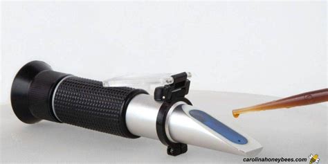 how does a honey refractometer work|refractometer for honey testing.